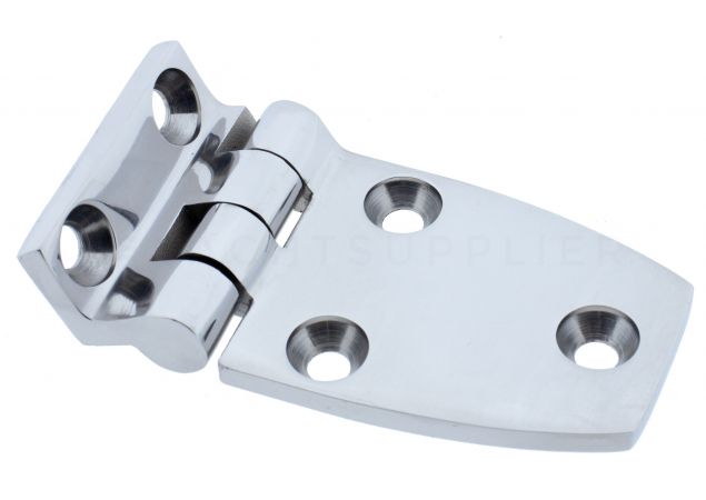 Luikscharnier knoop boven 76x38x2,0mm Rvs 304