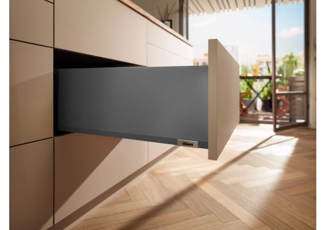 Blum Merivobox lade - Hoogte K (146mm) - 600mm - 70kg - Oriongrijs