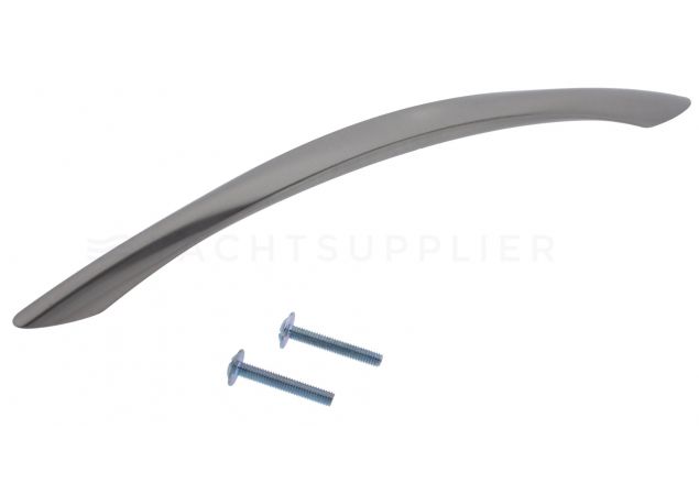 Meubelgreep gebogen 227x12x192mm Rvs