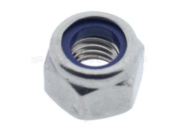 Zelfborgende moer M6 - RVS 316 (A4) - DIN 982 (per stuk)