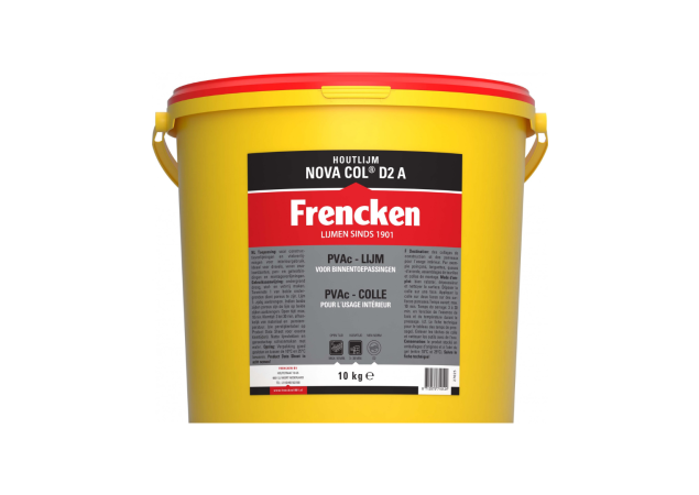Frencken Houtlijm Novacol D2 - 10 kg - Emmer