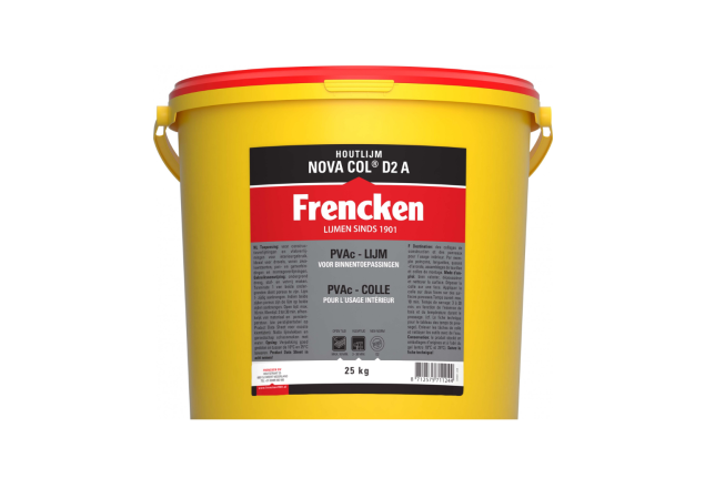 Frencken Houtlijm Novacol D2 - 25 kg - Emmer