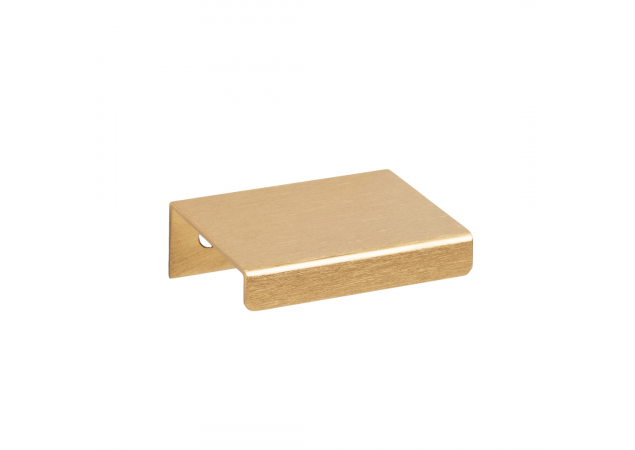 Profielgreep strak - 400x38x320mm - Messing geborsteld