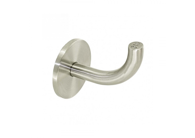 Leuninghouder - 74mm - RVS 304 - Geborsteld - Lasmodel - Stokeind