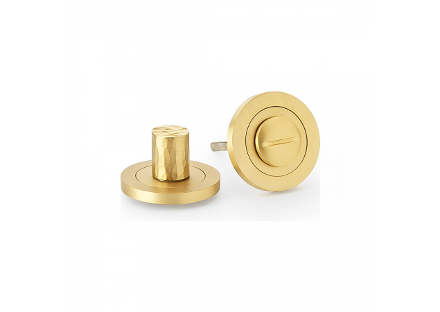 WC-Garnituur set Hammered - Ø19mm - Mat messing - AW793SB