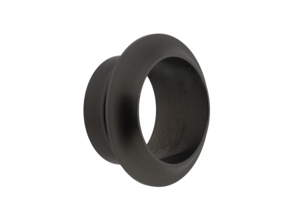 Rozet Inboorring - Massief - Rvs 316 - PVD Gun Metal - Plaatdikte: 16mm