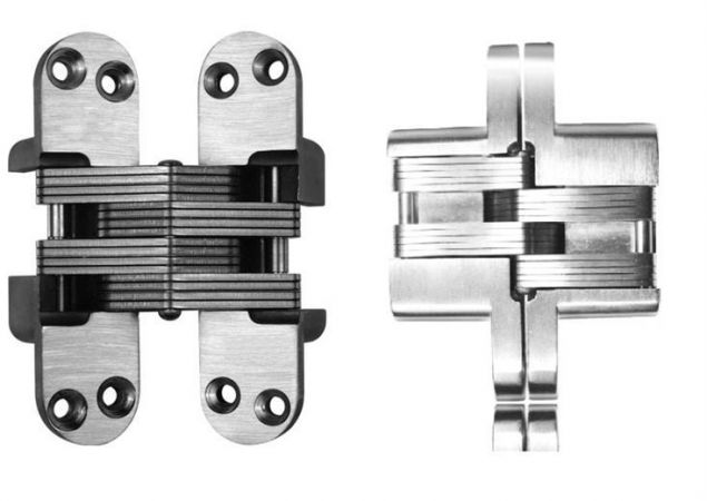 Onzichtbaar Scharnier - 70x15,8mm - Volledig RVS Huis