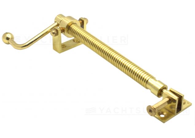Raamuitzetter met handslinger - 276mm - Messing gepolijst 
