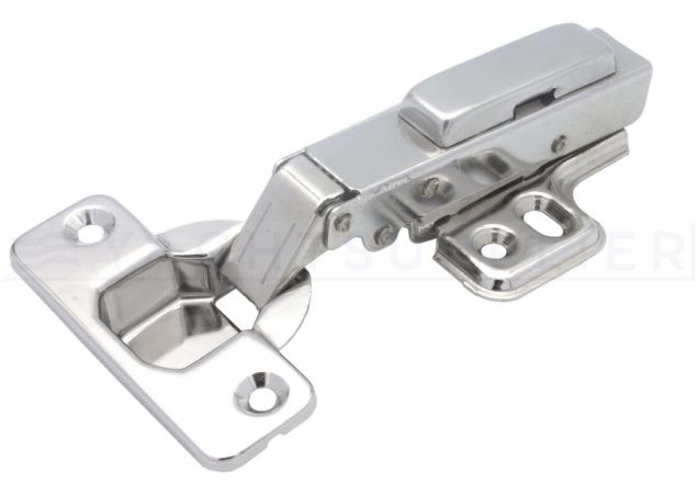 RVS potscharnier Soft-close - Opliggend