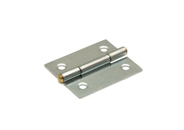 Scharnier Staal Verzinkt 30x26mm Dikte: 0.8mm knoop Ø4mm