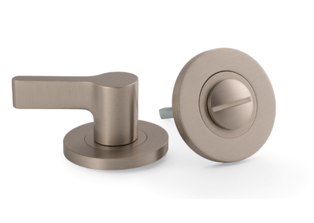 WC Garnituur set - Ø50mm - Voor mindervaliden - Mat nikkel - Zonder indicator- AW798SN