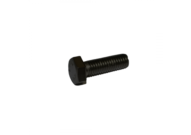 Zeskanttapbout M5x20 - RVS 316 (A4) PVD Mat Zwart - DIN 933 (100 stuks)