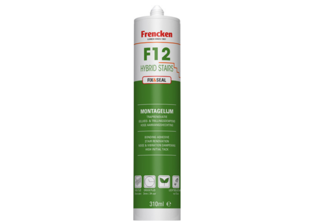 Frencken Montagelijm F12 Hybrid Stairs - 310 ml - Koker
