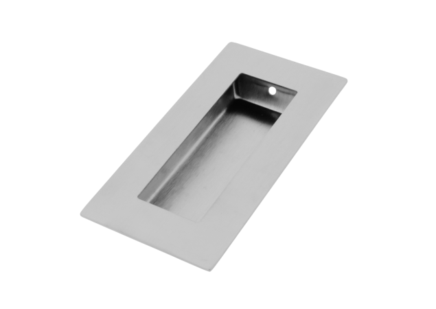 Komgreep Rechthoek 102x51x11mm Rvs geborsteld