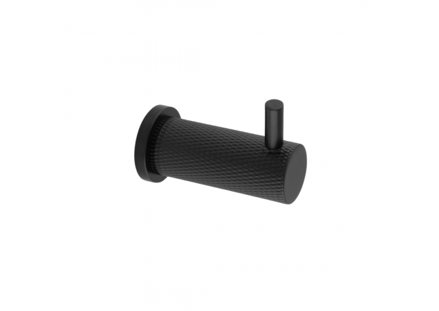 Jashaak Knurled 'Brunel' - Mat zwart - AW775BL