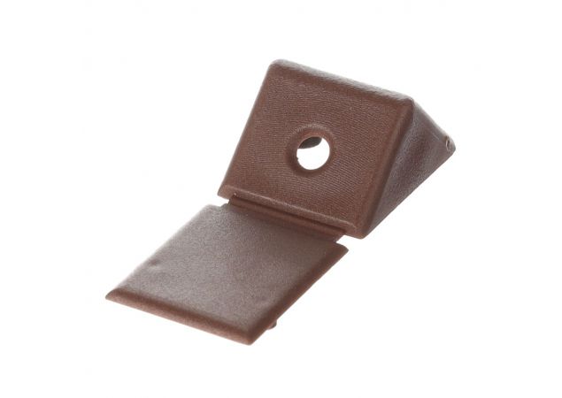 Universele hoekverbinder - 30mm - Bruin