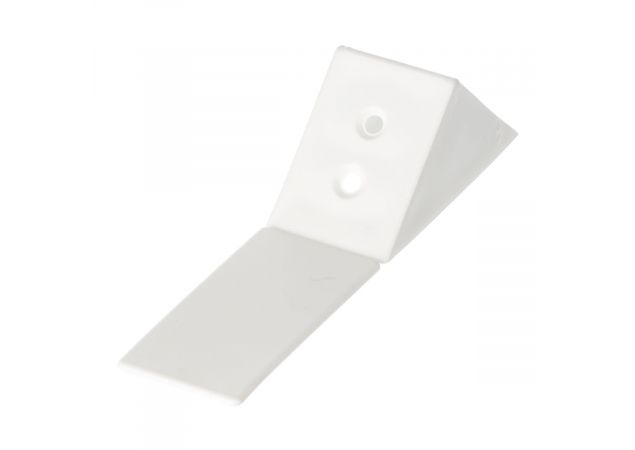Universele hoekverbinder - 50mm - Wit