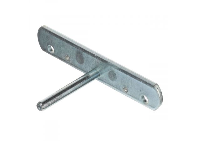Beugel voor blinde plankdrager pen 60mm ø8mm 130x23,5mm