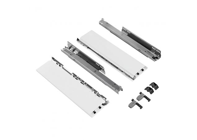 Hettich AvanTech You zelfbouwlade - Hoogte 77mm - Lengte 500mm - Draagvermogen 40kg - Wit