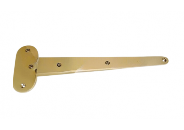 Staartscharnier Messing gepolijst 150x90mm