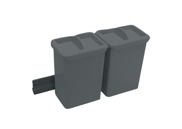 Youboxx set 13 - Tandem Side - Antraciet - 450mm