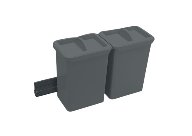 Youboxx set 14 - Tandem Side - Antraciet - 500mm