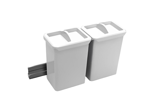 Youboxx set 14 - Tandem Side - Zilver - 500mm