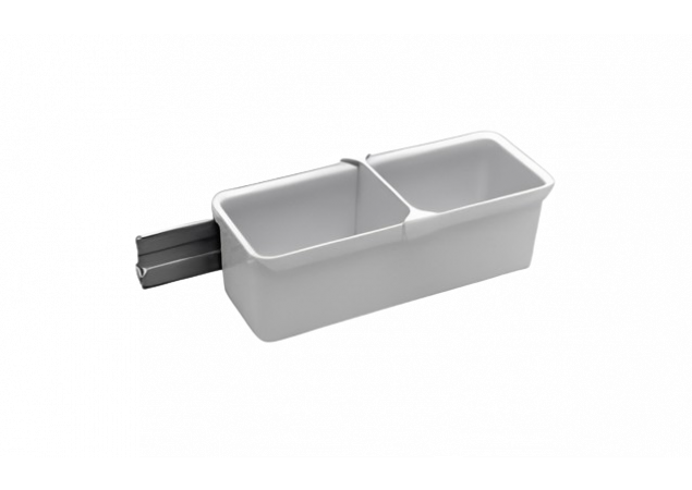 Youboxx set 2 - Tandem Side - Zilver - 500mm