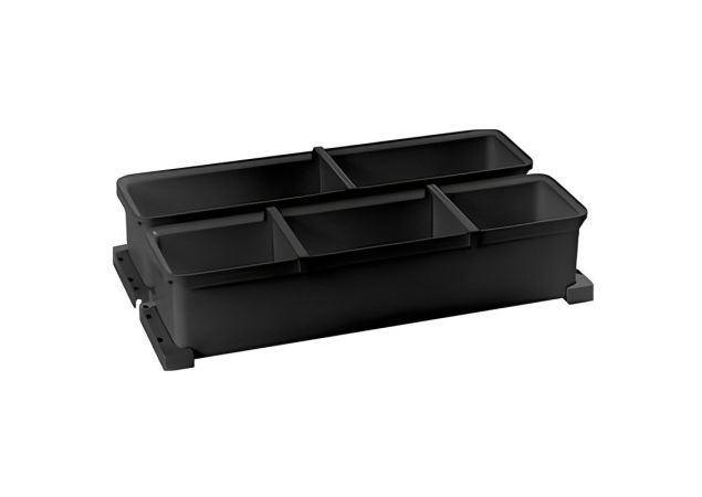 Youboxx Set 4 - Dispensa Junior - Antraciet