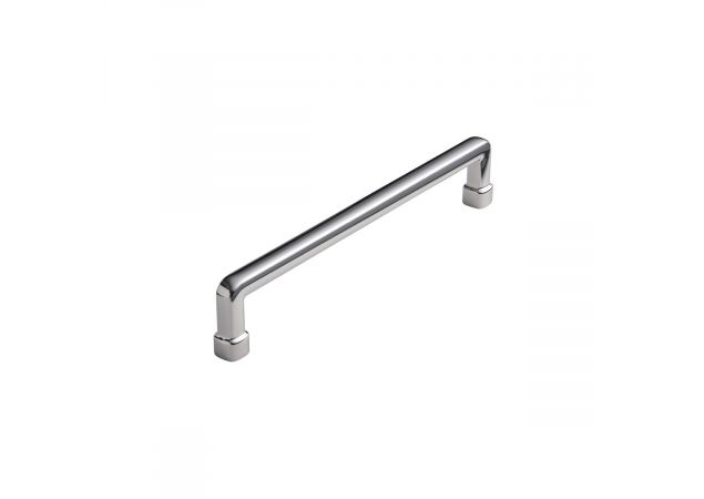 Meubelgreep industrieel - 172x12x160mm - Glans verchroomd