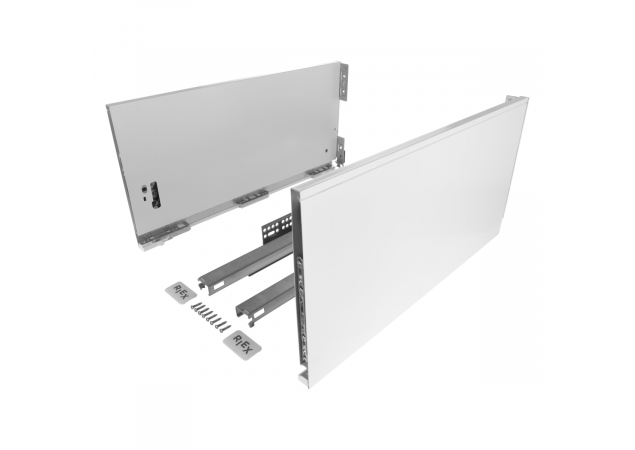 MXXL Zelfbouw lade - Hoogte 249mm - Lengte 450mm - Wit