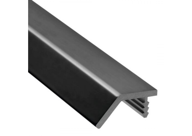 Greeplijst Isa - Zwart- 3000mm - Prijs per lengte