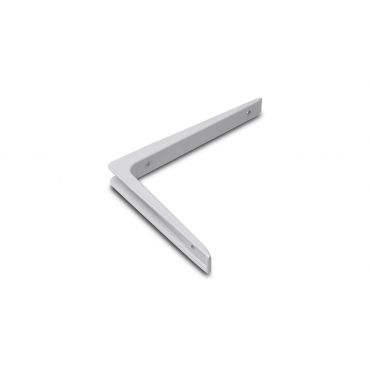 Aluminium plankdrager wit 150x100mm