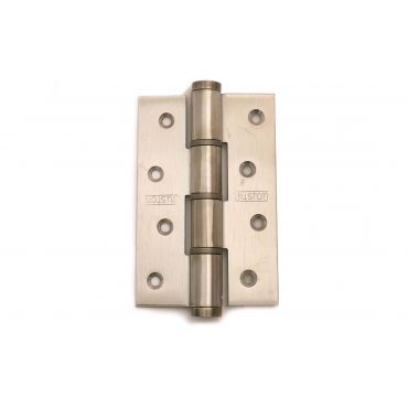 Deurveerscharnier enkelwerkend - 120x80mm - Deurdikte 30mm - RVS