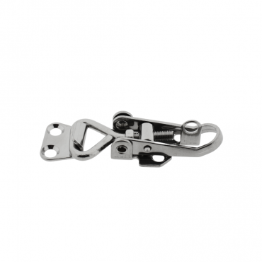 Spansluiting - Rvs 316 - verstelbaar 75-90mm - Afsluitbaar