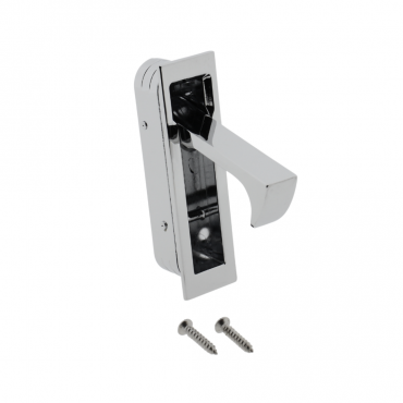 Schuifdeurtrekring - 70x19mm - Chroom - AW990PC