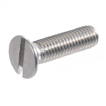 Tapbout - M4x20mm - Met sleuf aansluiting - DIN 963 - Rvs A2 - verpakt per 100