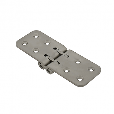 Tafelbladscharnier 110x40x3mm - Dubbele knoop - Rvs 316