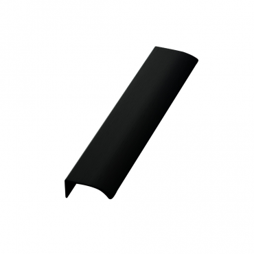 Profielgreep recht - 40mm - HOH 20mm - Mat zwart