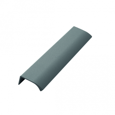 Profielgreep recht - 200mm - HOH 2x80mm - Warm grijs