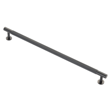Meubelgreep Knurled - 350x36x320mm - Mat zwart - FTD700HMB