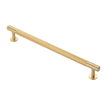 Meubelgreep Knurled - 254x36x224mm - Mat messing - FTD700ESB