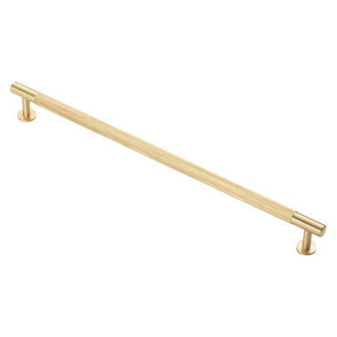Meubelgreep Knurled - 350x36x320mm - Mat messing - FTD700HSB