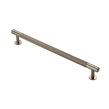 Meubelgreep Knurled - 254x36x224mm - Mat vernikkeld - FTD700ESN