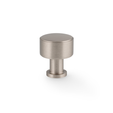 Meubelknop Plain 'Lucia'  - Mat vernikkeld - Ø29mm - Hoogte 35mm