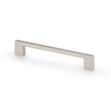 Meubelgreep 'Marco' - Mat vernikkeld - 180x30x160mm - AW837-160-SN