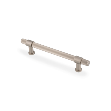 Meubelgreep Reeded 'Kingston' - PVD Mat vernikkeld - 220x44x160mm - AW839R-160-SNPVD