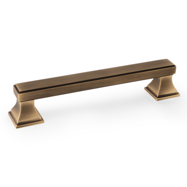 Meubelgreep 'Jesper' - Antiek messing - 152x30x128mm