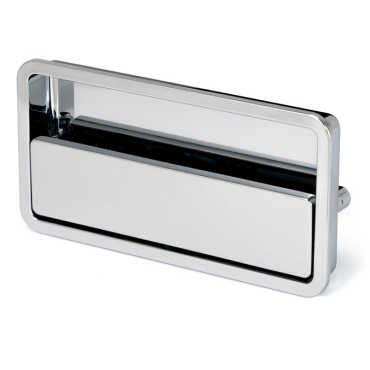 Zelfvergrendelende Komgreep Shelly - Rechthoek - Chroom - 98.4x51.2mm - 56611.0071