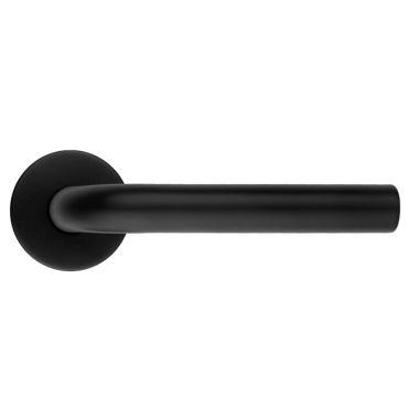 HDD Deurklink PRO L-vorm - Ø16mm - Mat zwart